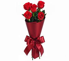 Букет 5 Красных роз Эдлесс Лав #REPLACE_PRED# Межозёрном