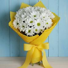 Букет цветов из:  Хризантемы в Межозёрном