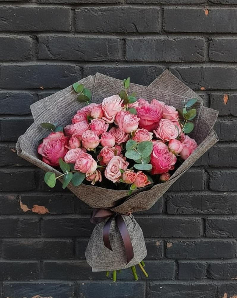 Букет цветов из: Розы в Межозёрном