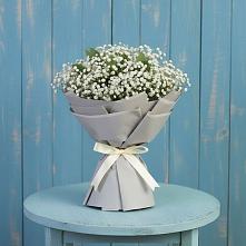 Букет цветов из:  Гипсофила в Межозёрном