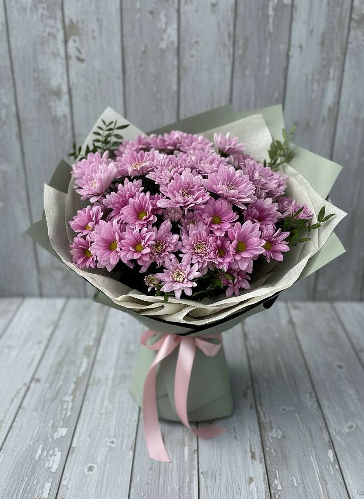 Букет цветов из: Хризантемы в Межозёрном