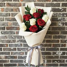 Букет цветов из:  Розы в Межозёрном