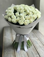 Букет 35 Белых роз в Межозёрном