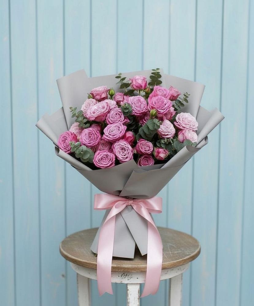 Букет цветов из: Розы в Межозёрном