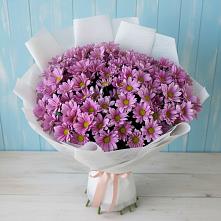 Букет цветов из:  Хризантемы в Межозёрном