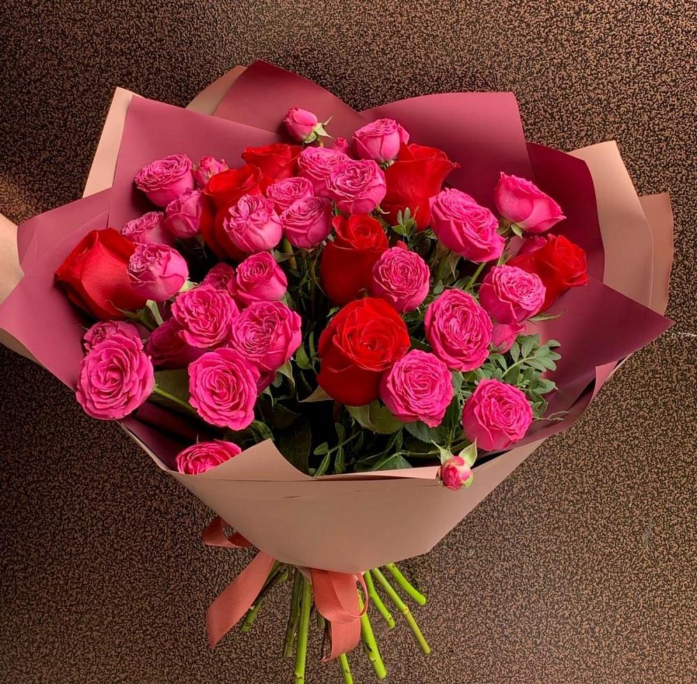 Букет В объятьях нежности в Межозёрном