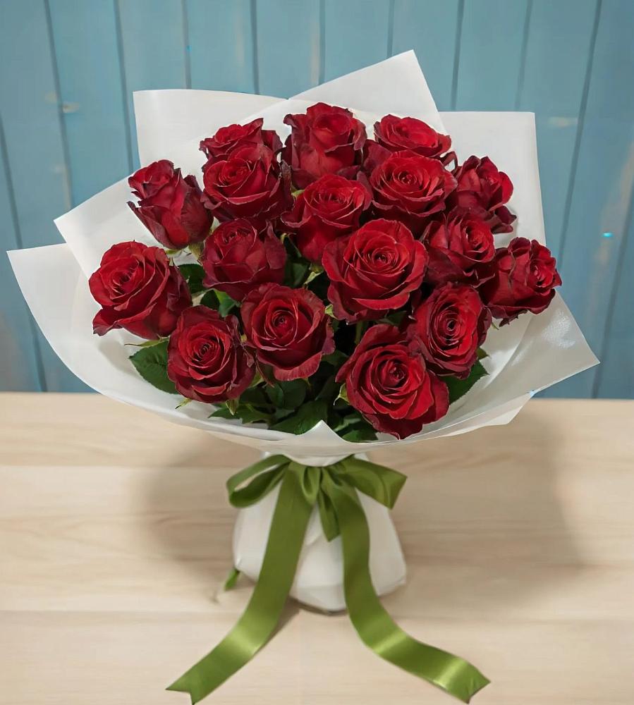 Букет Красные розы в Межозёрном