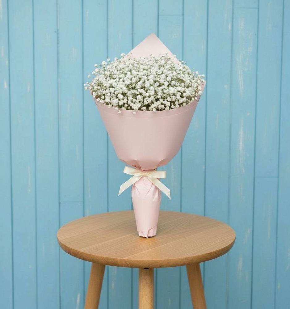 Букет цветов из: Гипсофила в Межозёрном