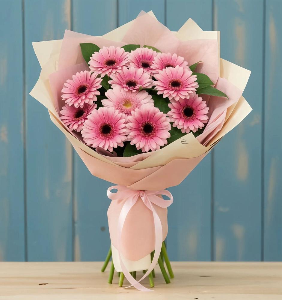 Букет цветов из: Герберы в Межозёрном