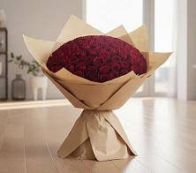 Букет 101 Красная роза в Межозёрном
