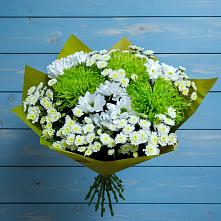 Букет цветов из:  Хризантемы в Межозёрном