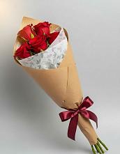Букет цветов из:  Розы в Межозёрном