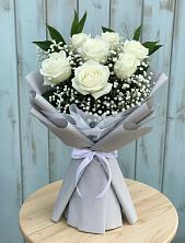 Букет цветов из:  Розы в Межозёрном