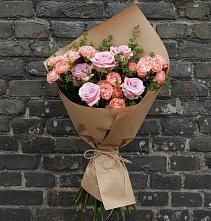 Букет цветов из:  Розы в Межозёрном