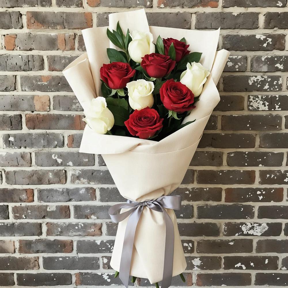 Букет цветов из: Розы в Межозёрном