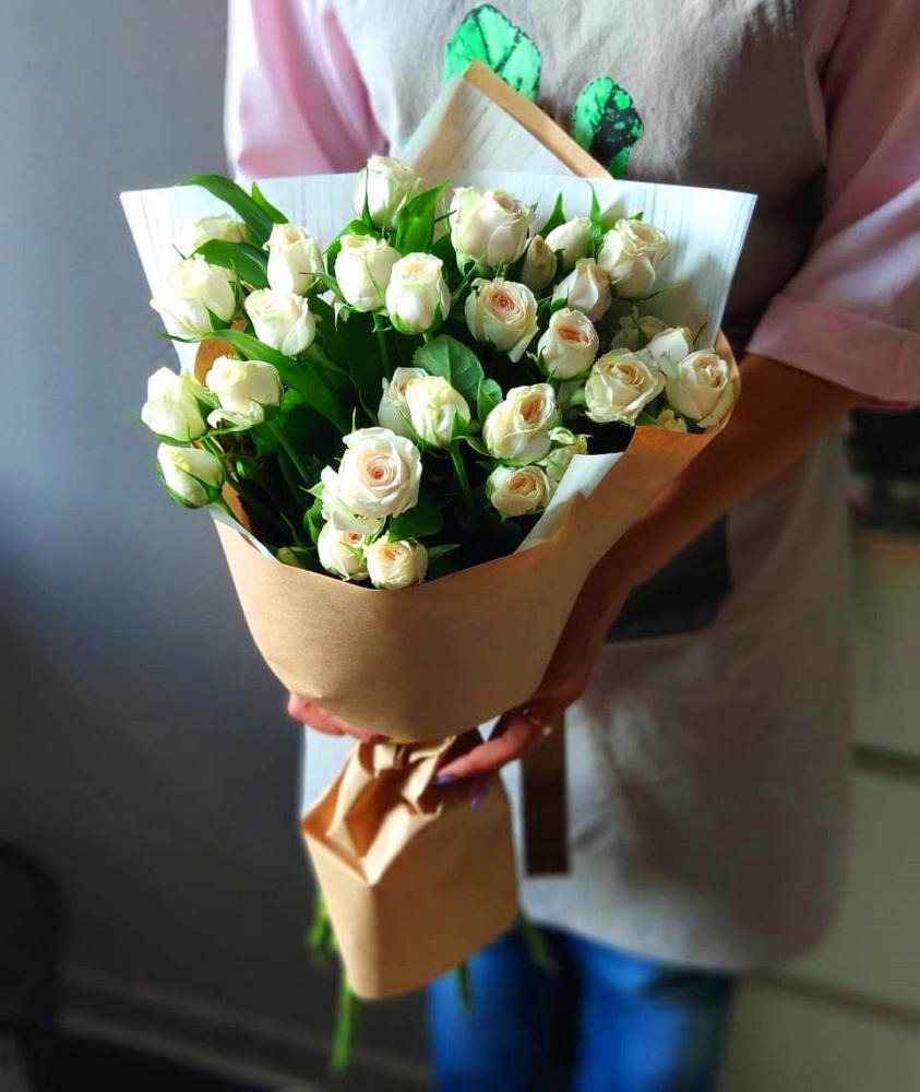 Букет цветов из: Розы в Межозёрном