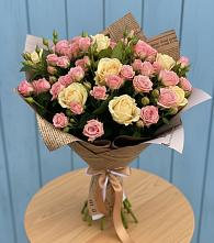 Букет цветов из:  Розы #REPLACE_PRED# Межозёрном