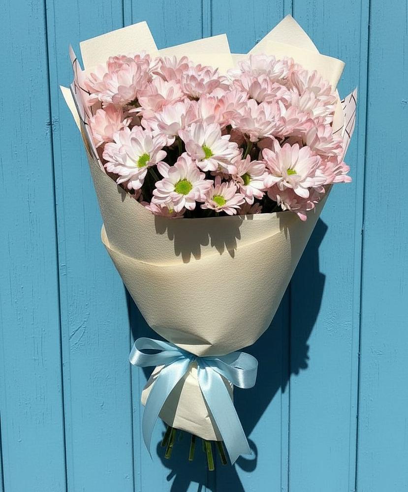 Букет цветов из: Хризантемы в Межозёрном