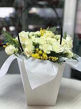 Цветочная композиция из Розы  в Межозёрном