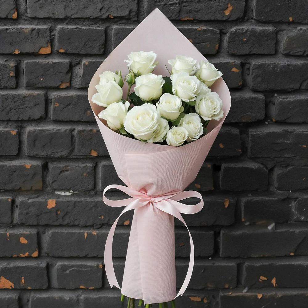 Букет цветов из: Розы в Межозёрном