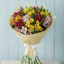 Букет цветов из:  Альстромерии в Межозёрном