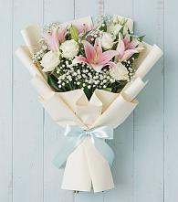 Букет цветов из:  Лилии в Межозёрном