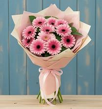 Букет цветов из:  Герберы в Межозёрном