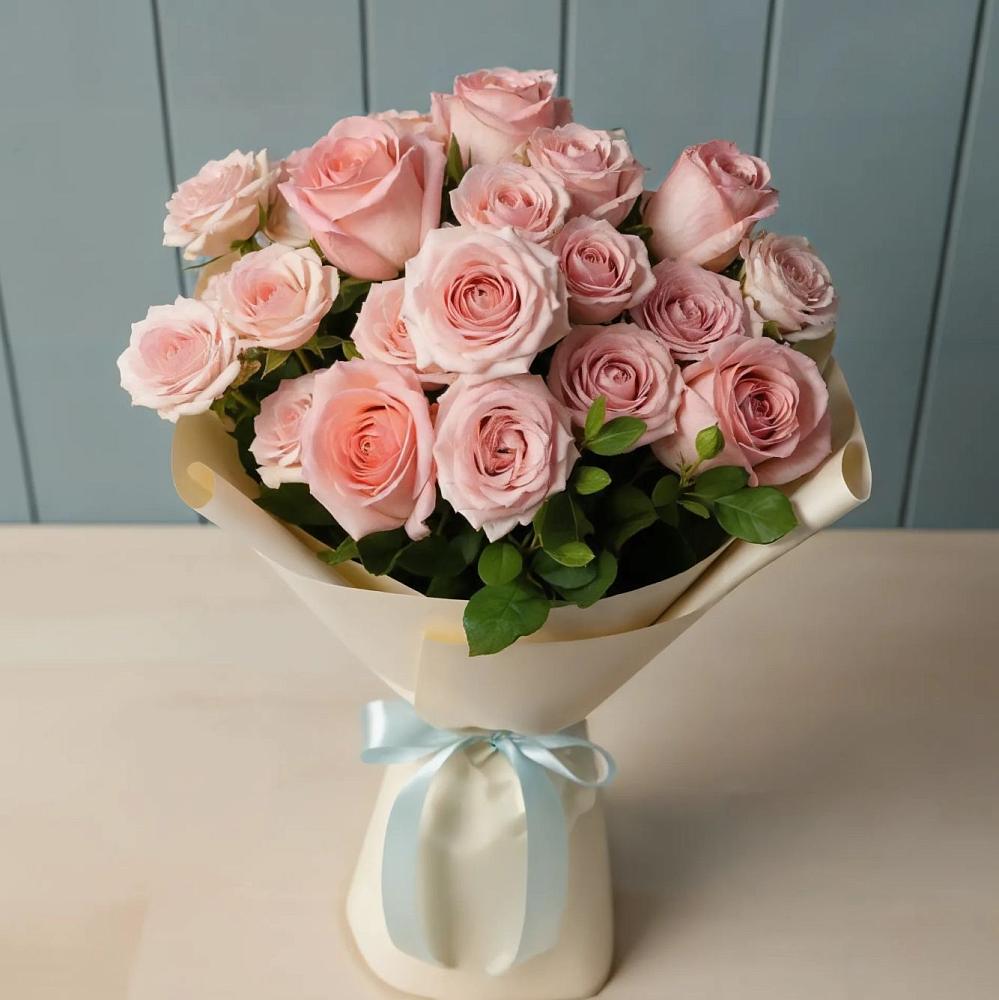 Букет Розовый шарм в Межозёрном