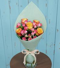 Букет цветов из:  Розы в Межозёрном