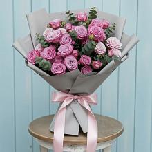 Букет цветов из:  Розы в Межозёрном